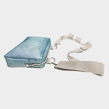 Tascheninspiration mit Korkstoff in Pearl Blau
