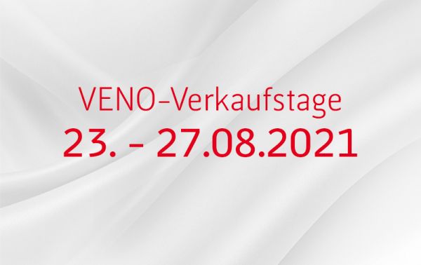 Besuchen Sie unsere VENO-Verkaufstage und erfahren mehr über neue Innovationen und Neuheiten