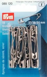 Sicherheitsnadeln von Prym in der Farbe Silber