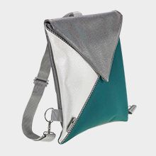 Tascheninspiration mit Kunstleder in Leguan Blau
