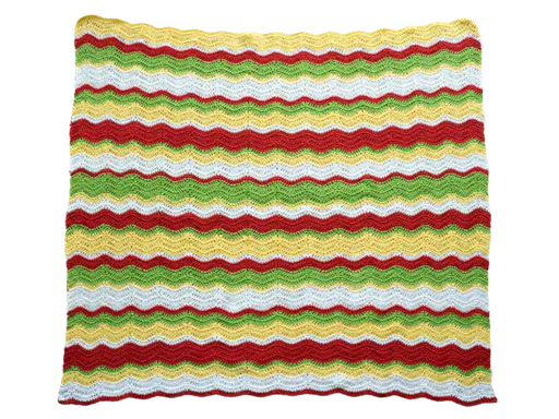 Durable Babydecke mit Wellenmuster
