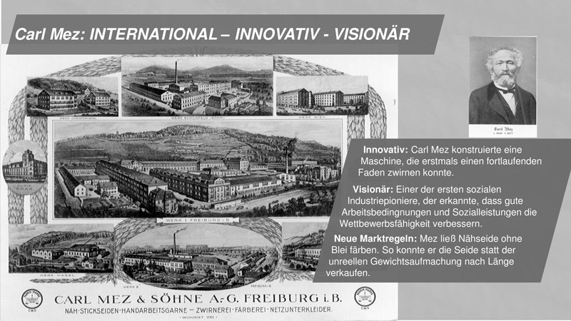Carl Mez: International - innovativ - visionär