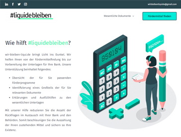 Wir bleiben Liquide
